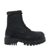 Balenciaga High-top Lace-up Chunky Sole Boots In Black