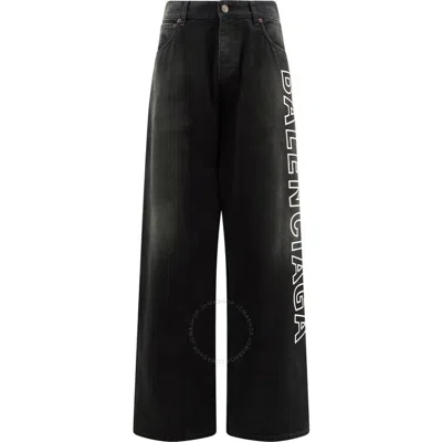 Balenciaga Black Outline Jeans