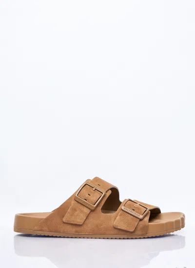 Balenciaga Men Sunday Sandals In Brown