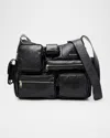 Balenciaga Men's Superbusy Arena Lambskin Messenger Bag