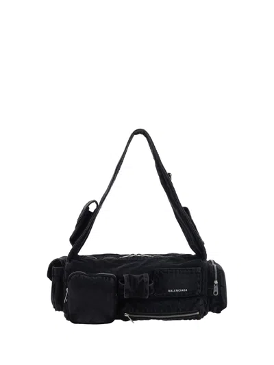 Balenciaga Small Superbusy Sling Shoulder Bag In Multicolor