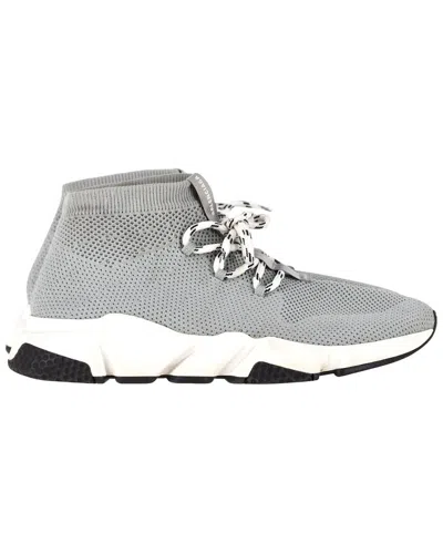 Balenciaga Men's Synthetic Speed 2 Lace Up Sneaker, Size 6 (authentic Pre-  Loved) In Gray