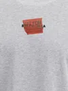 Balenciaga Short Sleeves Cotton Tee In Gray