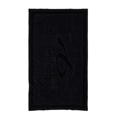 Balenciaga Men's Techwear Towel In Black