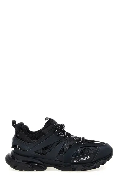 Balenciaga Men 'track' Sneakers In Black