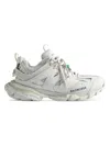 Balenciaga Track Faux-leather And Recycled-mesh Trainers In White