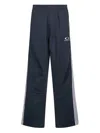 Balenciaga Men Blue Loop Sports Icon Baggy Sweatpants In Blue