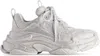 Balenciaga Triple S Embellished Sneakers In Crystal