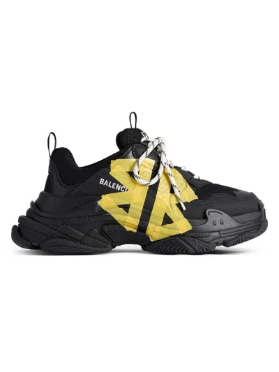 Balenciaga Triple S Tape Type Logo-print Trainers In Multi