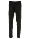 Balenciaga Men's Under Armour Sweatsuit Pants In Black/white In Blackwhite