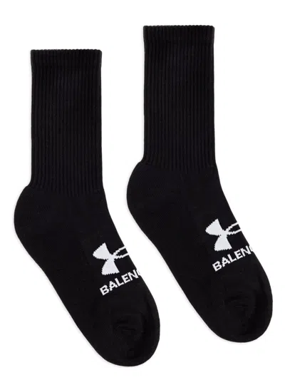 BALENCIAGA MEN'S UNDER AMOUR TENNIS SOCKS