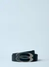 Balenciaga Men Unity Belt In Black