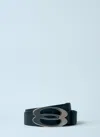 Balenciaga Men Unity Belt In Black
