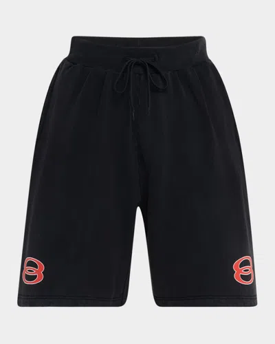 Balenciaga Men's Unity Sports Icon Long Shorts