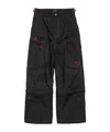 Balenciaga Men's Utility Work Pants In Black In Black