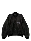 Balenciaga Men's Varsity Nylon Bomber Jacket