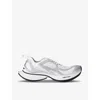 Balenciaga White And Silver Sneaker Circuit In White/comb