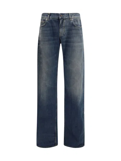 Balenciaga Men Wide Leg Jeans