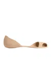 Balenciaga Flat Sole Open Toe Eva Zero Sneakers In Neutral