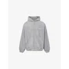 Balenciaga Men's Trompe L'œil Hoodie In Heather Grey In Gray