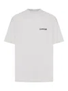 Balenciaga Oversized Logo-print Cotton-jersey T-shirt In White