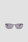 Balenciaga Geometric Frame Sunglasses In Neutral