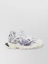 Balenciaga Mesh And Rubber Track Sneakers With Chunky Sole