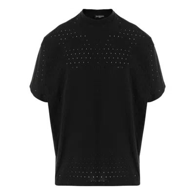 Balenciaga Mesh Crewneck Oversized T-shirt 'black'