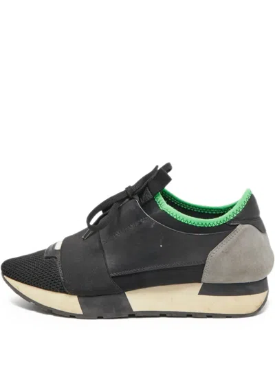 Pre-owned Balenciaga Mesh-panelled Sneakers