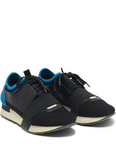 Pre-owned Balenciaga Mesh-panelled Sneakers