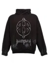 Balenciaga 'metal Bb Stencil' Hoodie In Multi