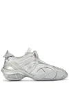 Balenciaga Tyrex Fabric Sneaker In Silver