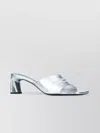 Balenciaga Metallic Open Toe Sandals
