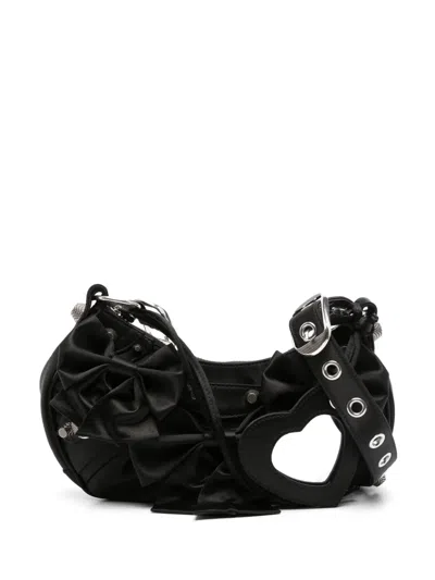 Balenciaga Micro Le Cagole Shoulder Bag In Black