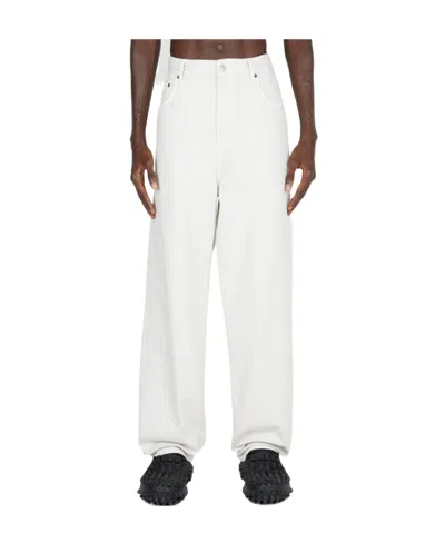 Balenciaga Mid-rise Straight-leg Jeans In White