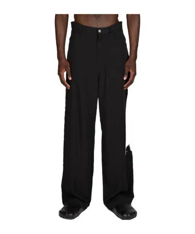 BALENCIAGA BALENCIAGA MID-WAISTED BAGGY JEANS