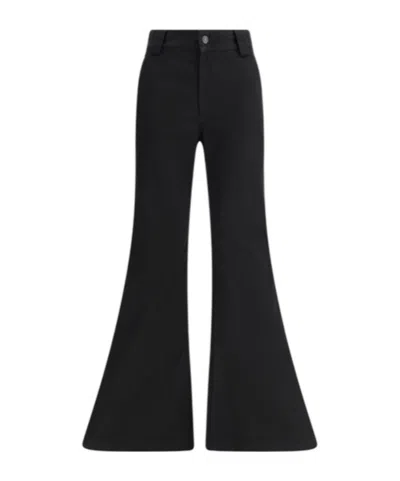 BALENCIAGA BALENCIAGA MID-WAISTED FLARED PANTS