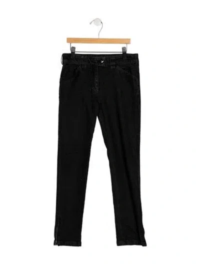 Pre-owned Balenciaga Mid-rise Skinny Leg Jeans In Blue