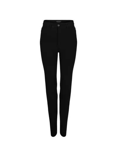 Balenciaga Milano Skinny Trousers In Black