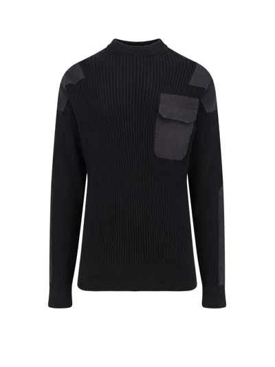 BALENCIAGA MILITARY COTTON SWEATER
