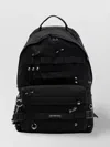 Balenciaga Military Medium Backpack With Safety Pin Embellishments