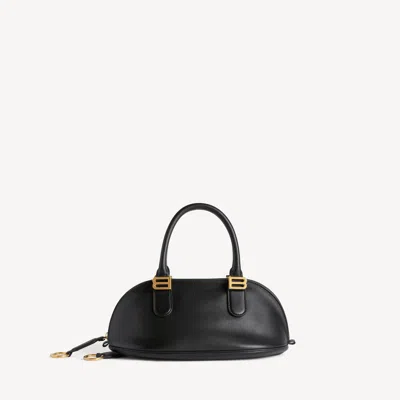 Balenciaga Mini Bolero Bowl Handbag In Black