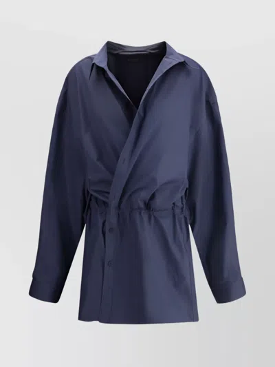 BALENCIAGA MINI DRESS ADJUSTABLE DRAWSTRING