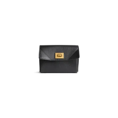 Balenciaga Mini Flap Card Holder In Multicolor