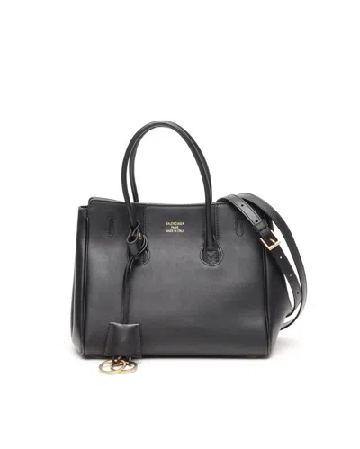 Balenciaga Mini Hampton Bag In Pattern