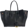 Balenciaga Mini Hampton Leather Tote In Black