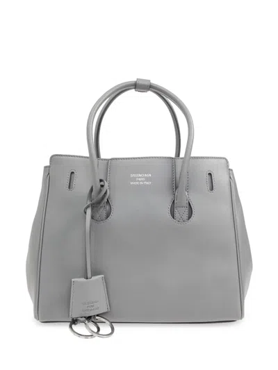 Balenciaga Hampton Mini Tote Bag In Grey