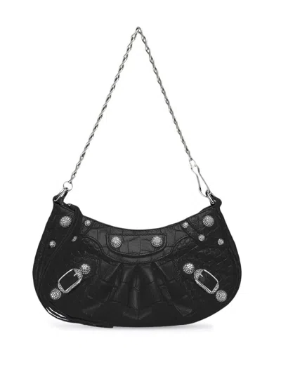 Balenciaga Mini Le Cagole Shoulder Bag In Black