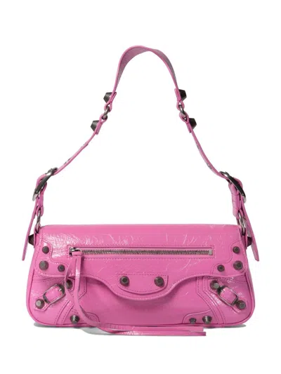 Balenciaga Mini Le Cagole Shoulder Bag In Pink