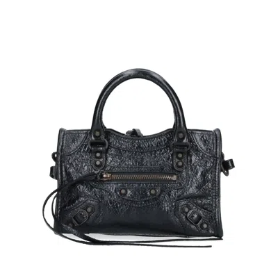 Balenciaga Mini Le City Tote Bag In Black